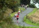 Ceri Rees on his way to winning the Kielder Marathon for the second year.